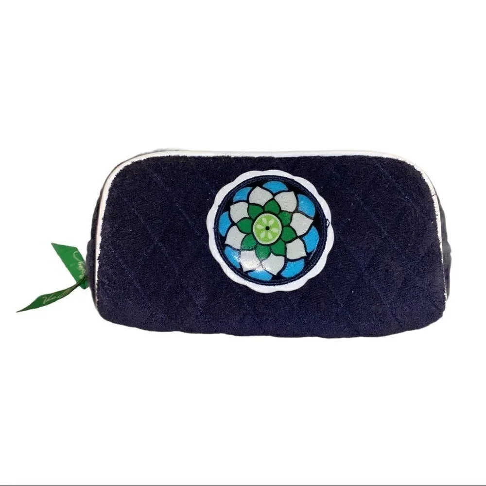Vera Bradley Cupcakes Terry Cloth Cosmetic Bag